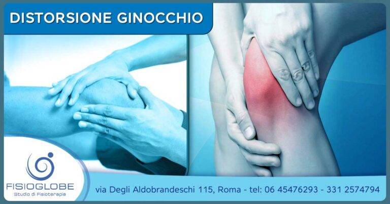 Distorsione al ginocchio: cosa fare e tempi di recupero